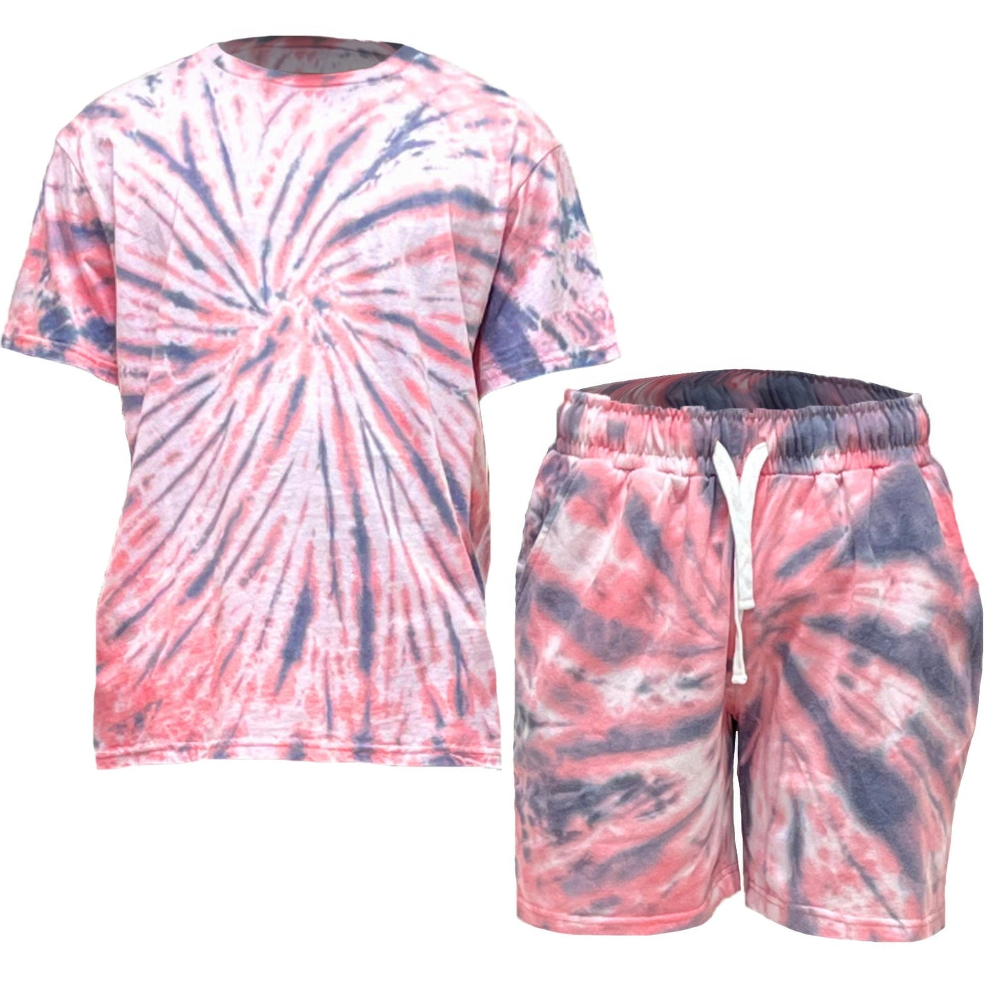 Tie Dye Shirt and Short Set
